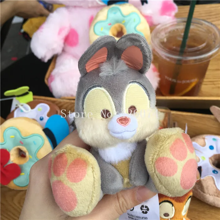 Disney Authentic Thumper in Easter Egg Plush Tiny Big Feet Stuffed 4" Tall NEW 