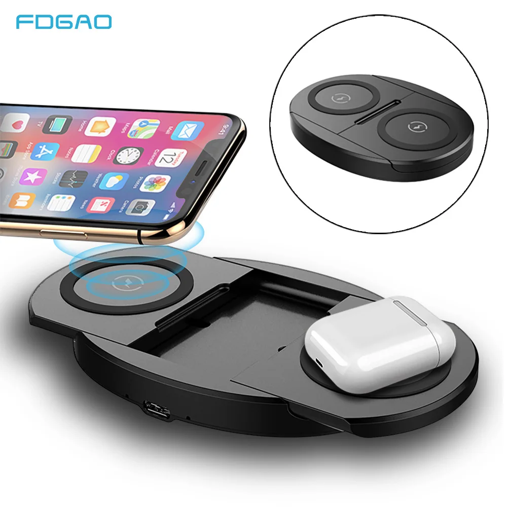 Doble USB QC3.0 Rápido Cargador de coche para Samsung Galaxy S10 Plus S9 Note 10 iPhone XS
