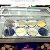 Commercial Ice cream display freezer cabinet showcase Hard ice cream counter top ice cream display 3