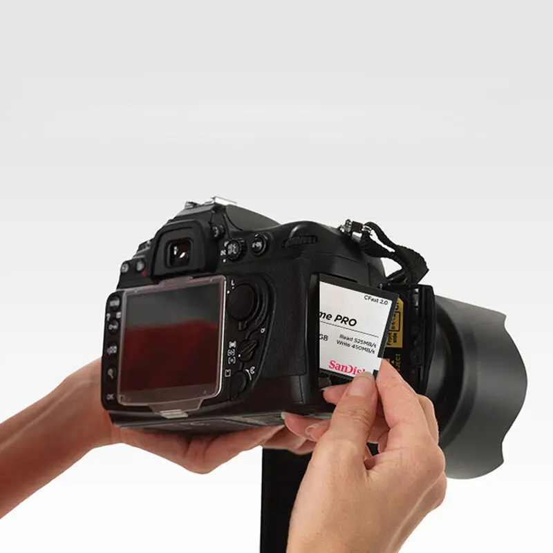 Sandisk Extreme Pro CF карт CFAST2.0 525 МБ/с. VPG130 FullHD 4K VideoFor Canon 3D Mark2 1DX2 XC15 XC10 C700 карты 64GB128GB 256 ГБ