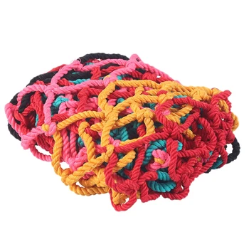 

Kindergarten Stairs Protective Net Colorful Safety Net Children Outdoor Climbing Net Decoration At Balcony Rope Net