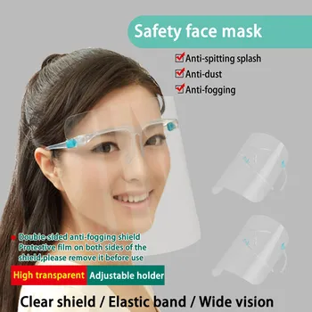 

Mascarilla Face Mask Scarf Kitchen Anti-fog Anti-Oil Protect Eyes Clear Face Cover Transparent Mask Dust cover mascarillas