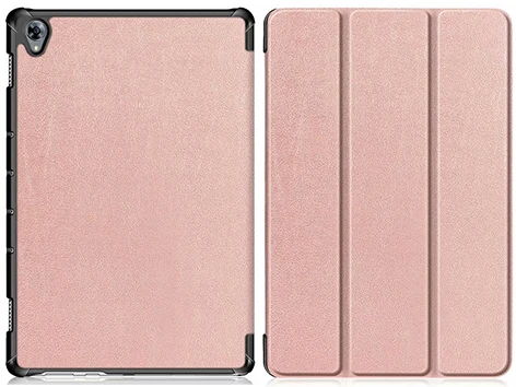 PC-RoseGold Чехол для планшета huawei Mediapad M6 10,8 дюймов чехол складной Магнитный умный чехол для huawei Mediapad M6 Pro 10,8 чехол+ подарок - Цвет: PC-RoseGold