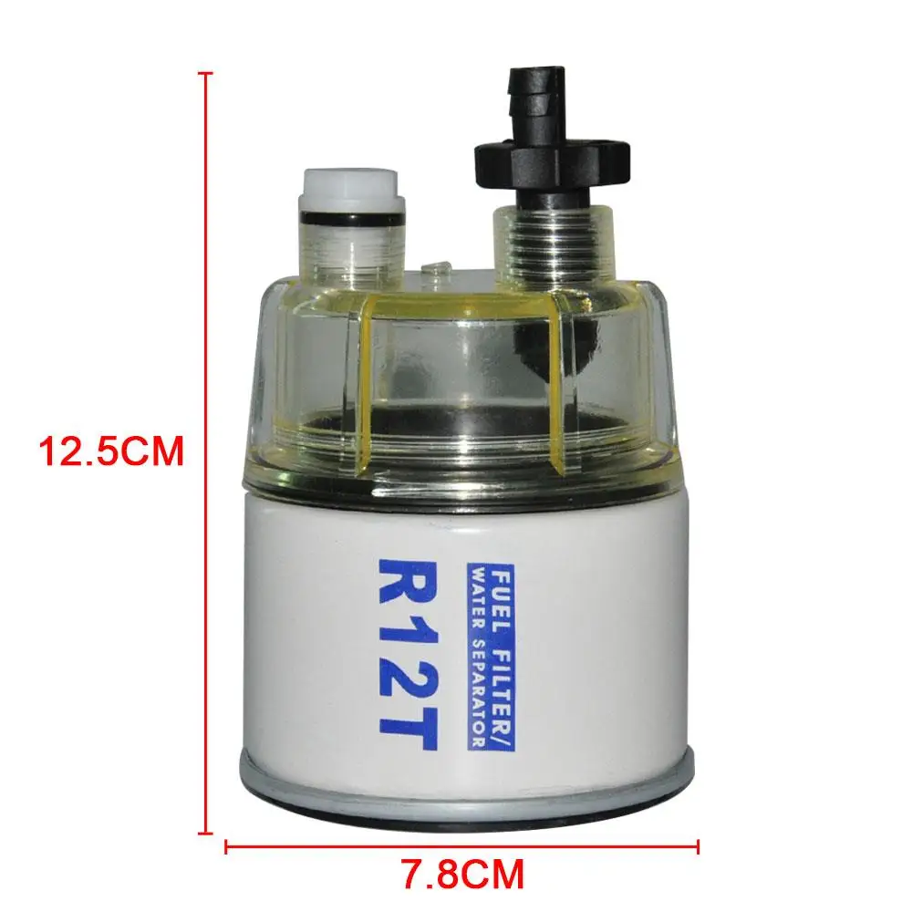 2024 R12t Marine Fuel Filter Water Separator Diesel-engine For Racor 140r 120at S3240 Npt Zg1/4-19 Car C | IL - Foto 4