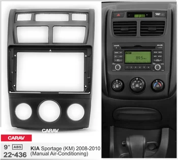 

9" Car Stereo Fascia Dash Panel Compatible for KIA KIA Sportage (KM) 2008-2010 22-436
