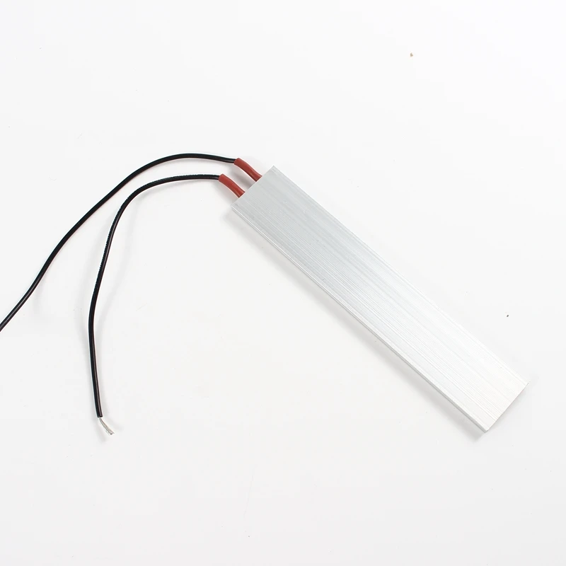 1pc 150x30mm 220V 150 Degree Celsius Aluminum PTC Heater Element Constant Thermostat Thermistor Air Heating Sensor With Shell