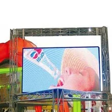 Экспресс- по лодке/воздуху P3 светодиодная матричная панель hub75 smd2121 576*576 мм с литым алюминиевым корпусом