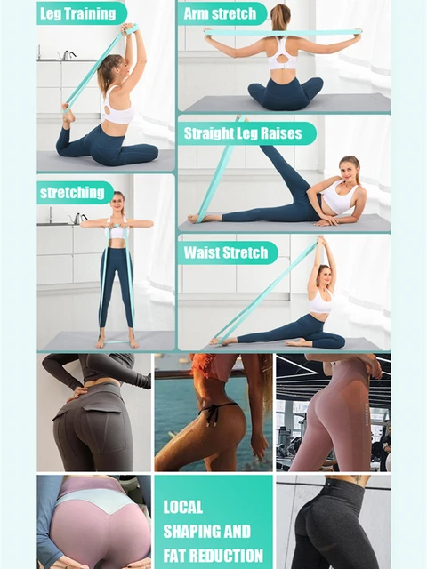 Fitness Long Resistance Bands Workout Fabric Elastic Booty Bands Set Pull Up Woman Assist Leg Exercise Gym Equipment for Home 2