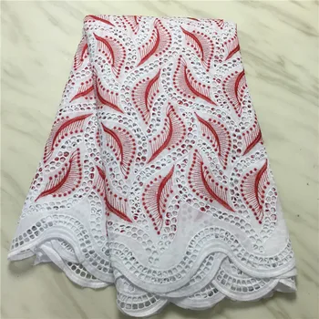 

Latest 100% Cotton Material Nigerian Swiss Voile In Switzerland Lace Fabric Embroidered 2020 African Lace Fabric