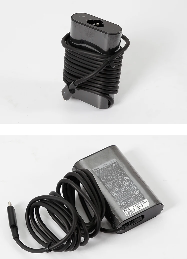 Адаптер для ноутбука Dell 20V 2.25A 45W lightning port TYPE-C, зарядное устройство для ноутбука