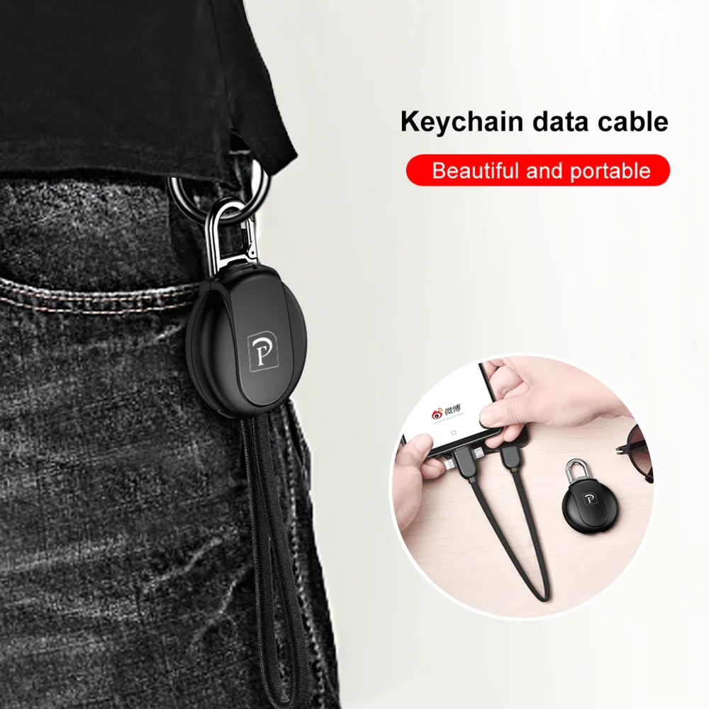 Micro USB кабель 5А быстрая зарядка брелок дизайн 3 в 1 USB кабель type C кабель для зарядного устройства для iPhone кабель для передачи данных для Xiaomi samsung