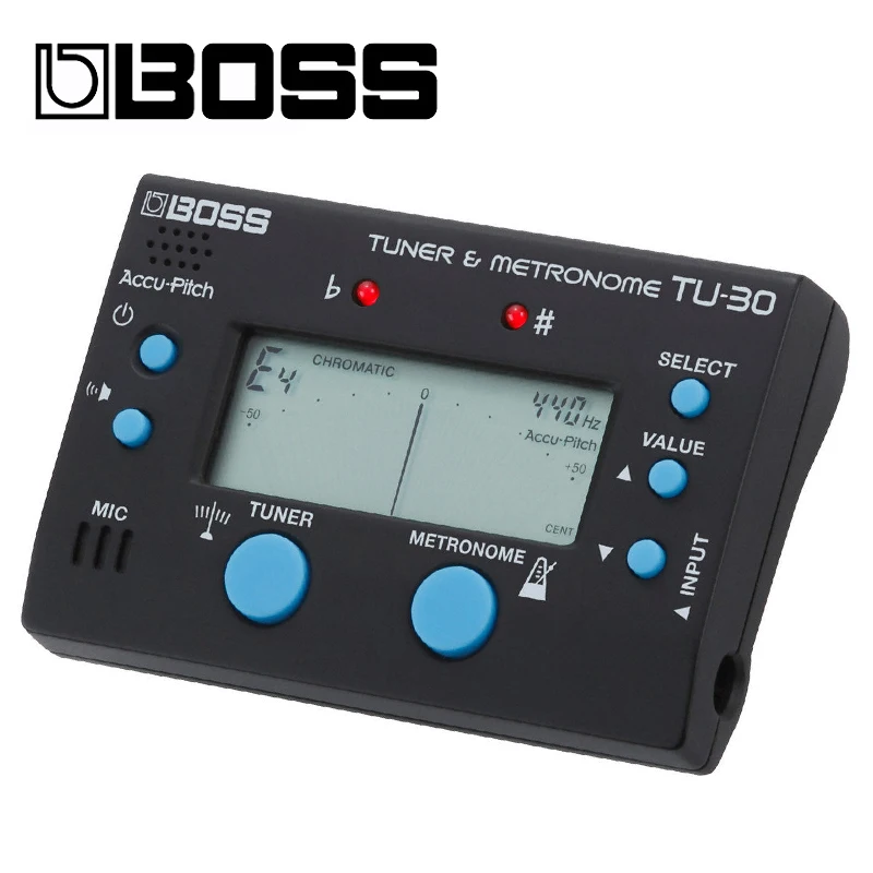 BOSS TU-30 Chromatic Guitar Tuner w/ Built-in BRAND NEW