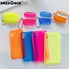 Matching Phone Case And Airpods 2 Set For iPhone 11 Pro Max XS SE 2022 X XR 6S 7 8 Plus Fluorescent Clear Transparent Soft Cover ► Photo 1/6