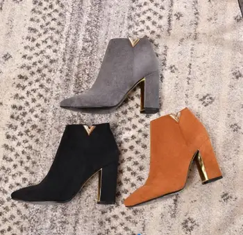 

Sexy casual rabbit fur flat shoes rabbit fur warm boots Rabbit fur boots