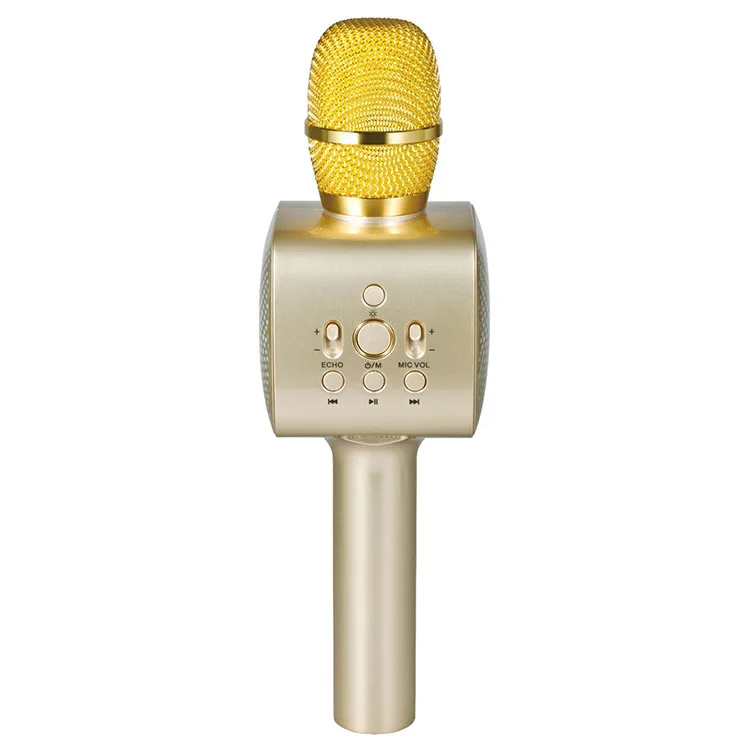

SOURCE Manufacturers Direct Selling L668 Mobile Phone Bluetooth KTV Microphone Multi-functional Colorful Light Wireless Treasure