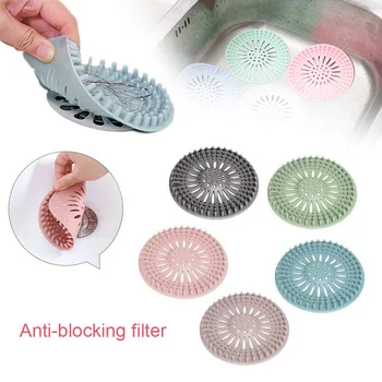 

Bathroom Drain Hair Catcher Stopper Plug Sink Strainer Filter Bath Shower Covers LB88