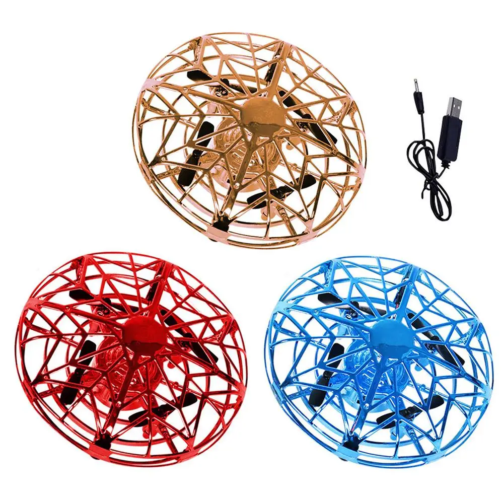 

Mini Drone Gesture Induction Quadcopter Suspension Flying Toys Four-axis Gesture Sensing Aircraft Suspension Flying Saucer Toy
