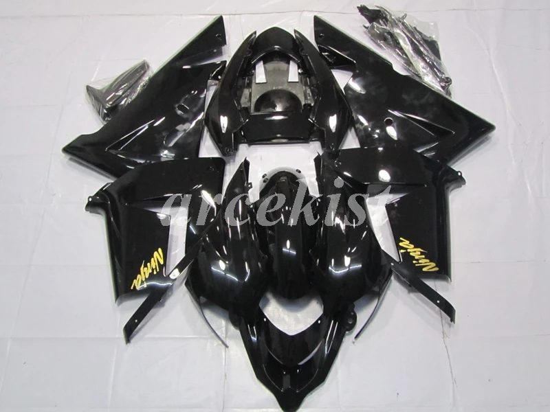 4 подарки ABS мотоцикл обтекатели комплект для Kawasaki Ninja ZX-10R ZX10R 2004 2005 04 05 Кузов Набор Синий Черный