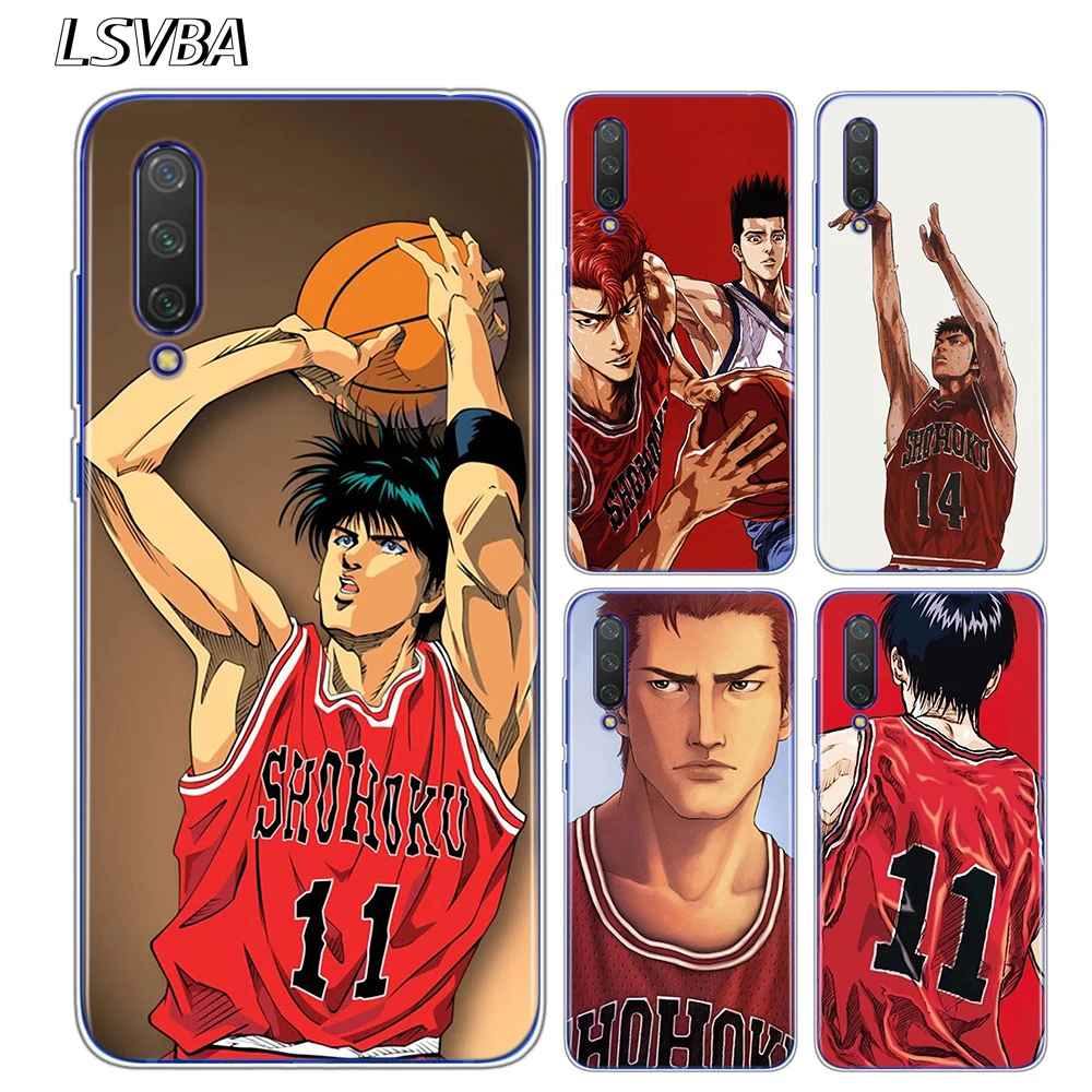 

Slam dunk Style for Xiaomi Mi Note 10 9 8 9T CC9 E SE F1 Mix 3 Play A3 A2 A1 6X 5X Pro Lite Phone Cases