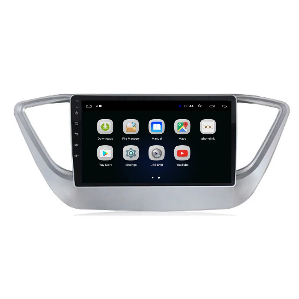 4G LTE Android 8,1 для HYUNDAI Solaris Verna Мультимедиа стерео автомобильный dvd-плеер навигация gps радио