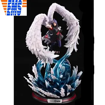 

Anime NARUTO Akatsuki Konan With LED Light gk Resin Statue Action Figure Collectible Model Toy box p1750