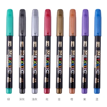 

Medium Painting Pens Marker Point Multicolor Paint Rock Painting Plastic Photo Album Metallic Painting Pens Marker