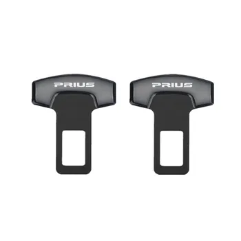 

2PCS Car Belt Buckles Car Seat Safty Belt Alarm Canceler Stopper for Toyota Prius Accessories Car Styling