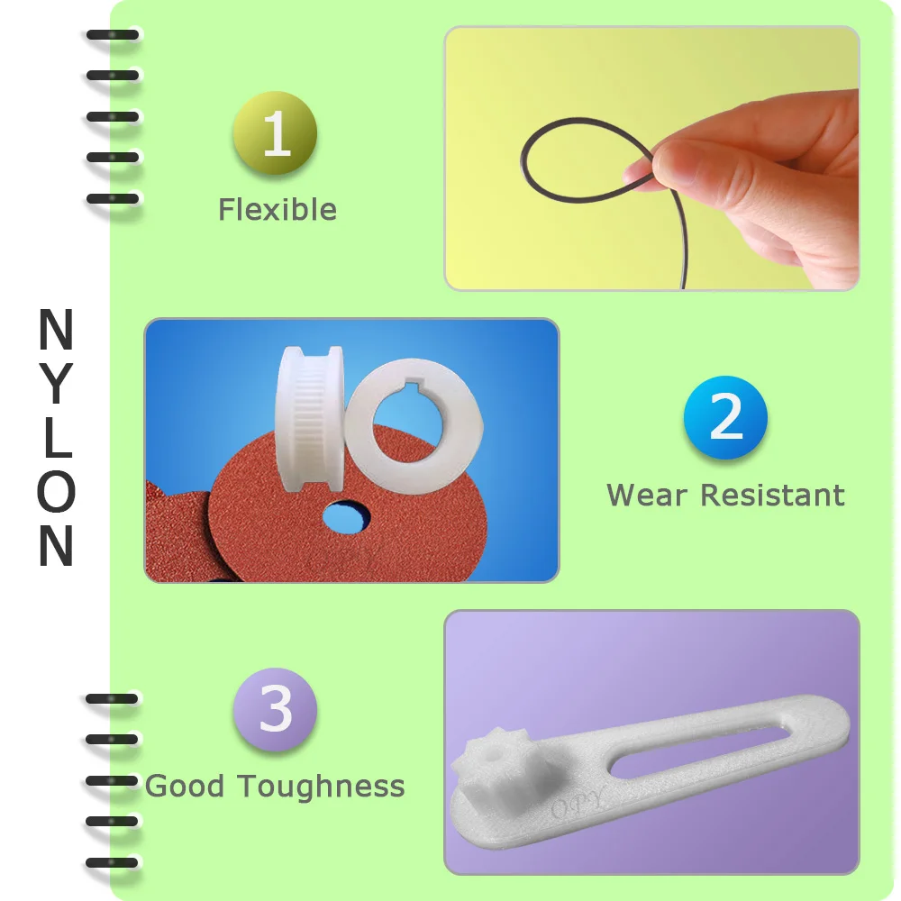 High-Strength Nylon Filament for 3D Printing - 1kg, 1.75mm
