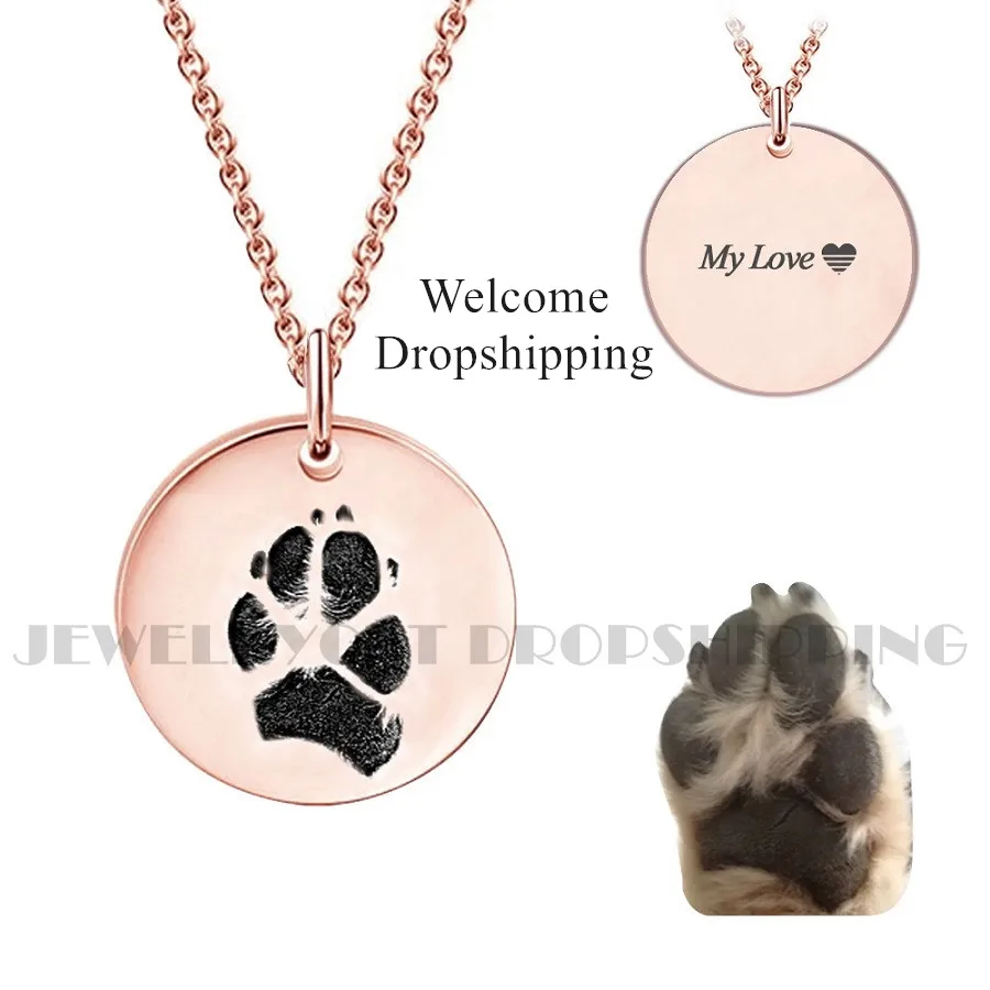 Customized Pet Paw Print Picture 