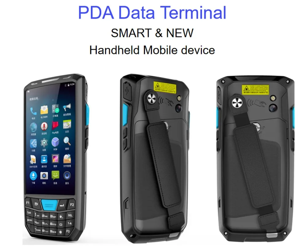 КПК сканер штрих-кода Android 8,1 терминал сбора данных ручной водонепроницаемый IP66 прочный телефон Honeywell 2d сканер штрих-кода