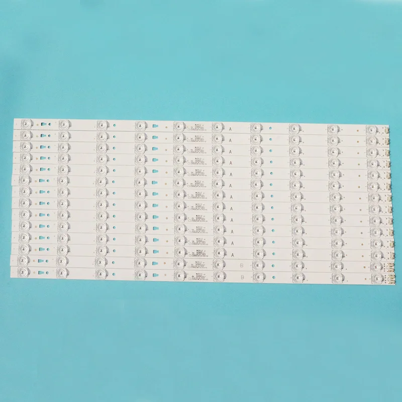 14pcs/lot 100% new LED Backlight Lamp strip for Konka LED55K35U LED55D10A-2C14AG-01 1 pcs=57cm 10leds (1led=3v)