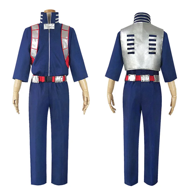 

Anime Unisex My Boku No Hero Academia Costume Todoroki Shoto Battle Uniform Cosplay Full Set Halloween for Womens Mens S-XXXL