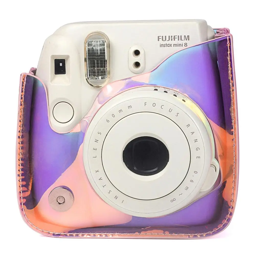 Для Fujifilm Instax Mini 9 Mini 8 сумка для камеры из искусственной кожи Аксессуары для камеры моментальной печати защитная сумка на плечо чехол с ремешком