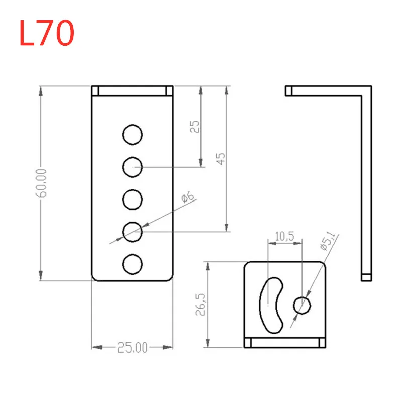 L70/L72 Универсальный светодиодный кронштейн для крепления фары мотоцикла, держатель для Harley-Davidson и т. Д