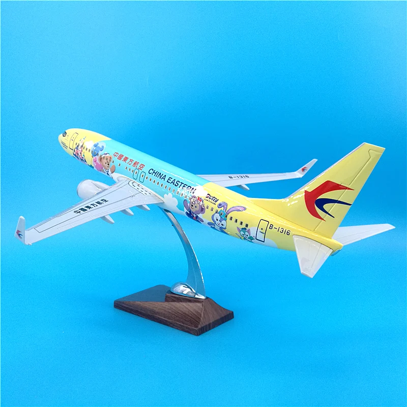 47 см Boeing B737 Китай Eastern Airlines тема дружбы самолет модель самолета Смола литья под давлением модель самолета коллекционная