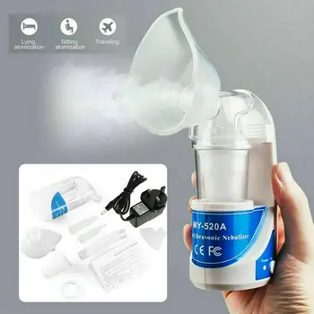 

home health asthma nebulizer inhaler portable automizer children care inhaler nebulizer ultrasonic nebulizer with EU/US Plug