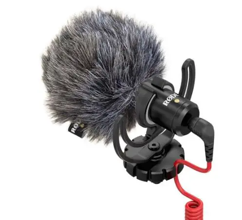 Microphone Ulanzi Rode VideoMicro накамерный микрофон для Canon Nikon Lumix sony смартфонов муфта/адаптер кабель - Цвет: Microphone