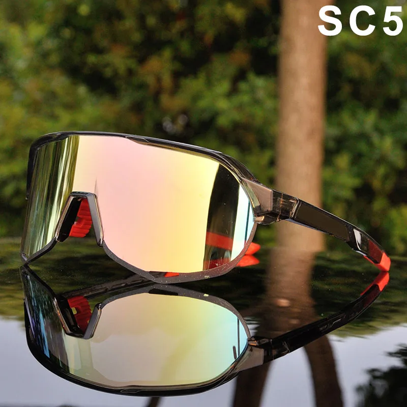 Новинка, S3, уличные спортивные очки для велоспорта, очки для горного велосипеда, очки для велоспорта, TR90, Питер, мужские солнцезащитные очки для велоспорта, UV400, очки - Цвет: SC5