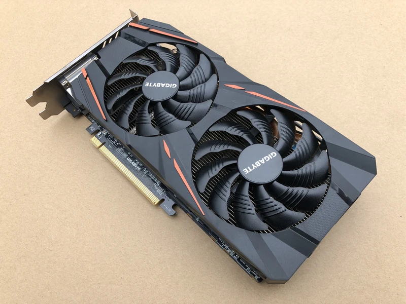 Видеокарта GIGABYTE RX 580 4GB 256Bit GDDR5 видеокарты для AMD RX 500 серии VGA карты RX580 используется DisplayPort HDMI DVI