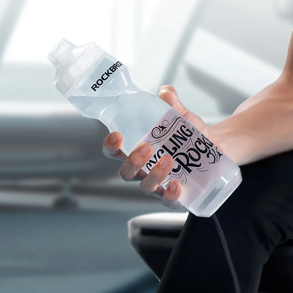ROCKBROS 750 ML Bicycle Water Bottle Squeeze Jet Leakproof Portable Water Bottle Plastic Outdoor Sports Mountain Bike Drinker water bottle bicycle water bottle sports bottle