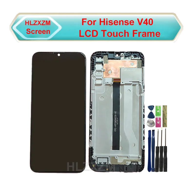 ЖК-дисплей с сенсорным экраном и рамкой для Hisense V40 HLTE229E | Мобильные телефоны