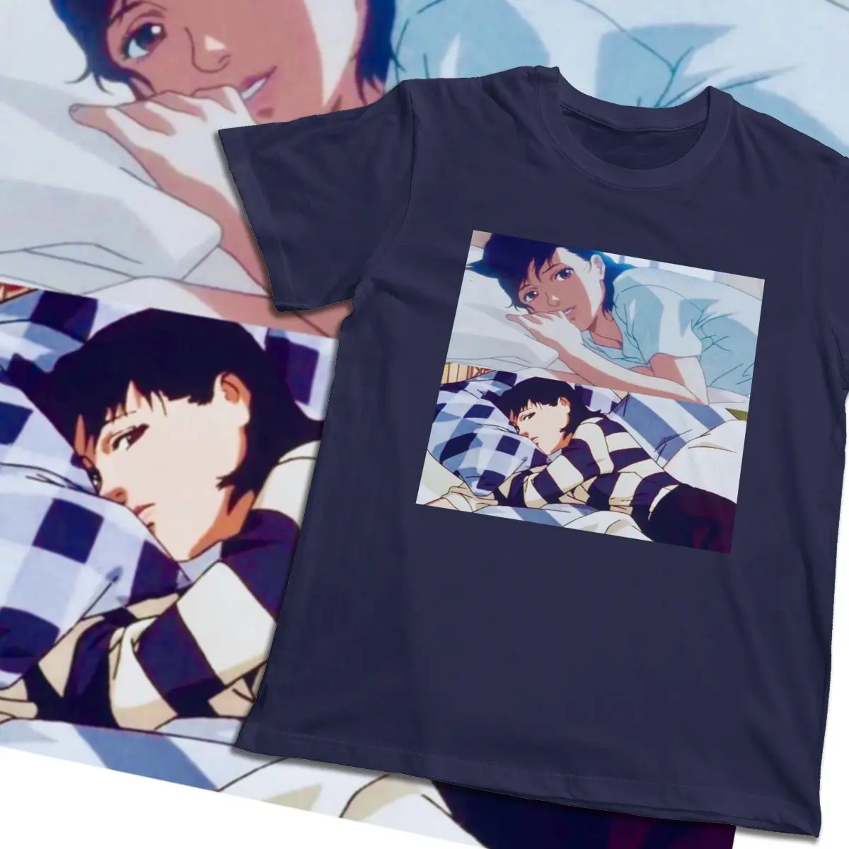 2020 Print O Neck Perfect Blue Mima Relationship Satoshi Kon Anime 1997 T Shirt Crazy For Men Cotton T Shirt Big Size T Shirts Aliexpress