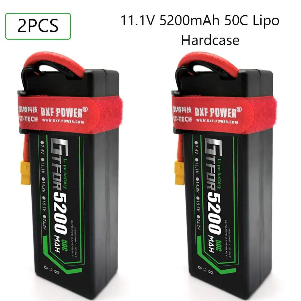 5200mAh 3S RC аккумулятор GTFDR 11,1 V 50C жесткий чехол Deans/T XT60 XT90 EC5 разъем для RC автомобиля, RC грузовика, вертолета, самолета