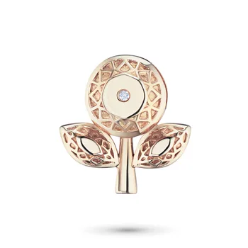 

Suspension of red gold diamond e0201pd04202939