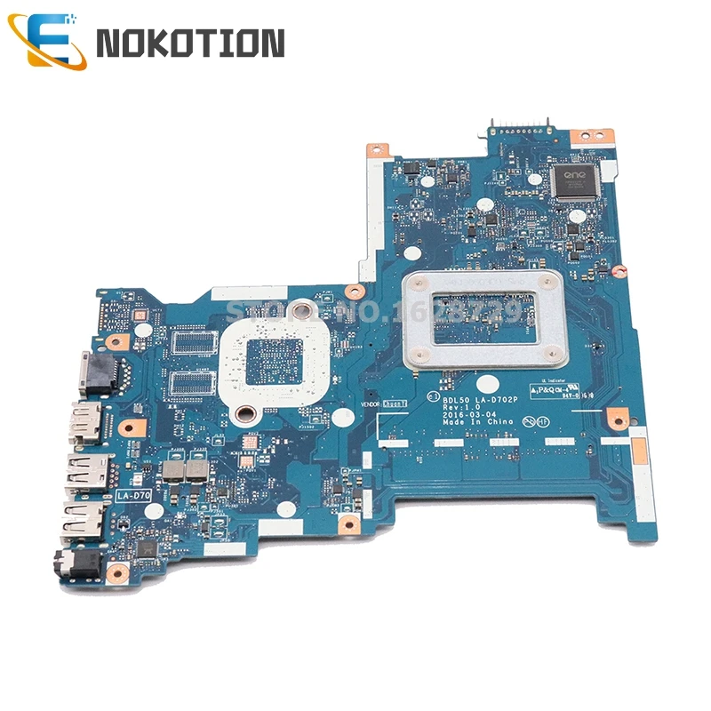NOKOTION Original 854944-601 854944-001 854943-601 854943-001 Laptop Mainboard For HP 250 G5 15-AY