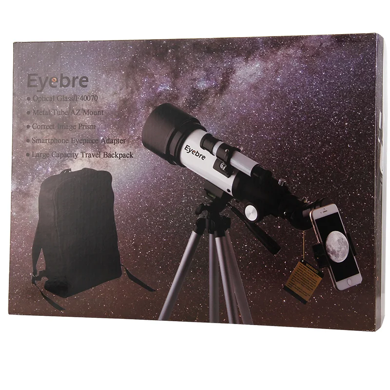 Профессиональный масштабируемый Монокуляр 336X рефракционный космический астрономический телескоп с треногой для просмотра луны и звезд подарки для детей