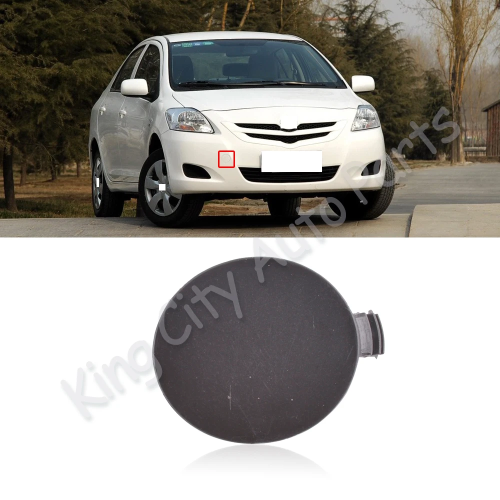 CAPQX для TOYOTA Vios 2008 передний бампер Буксировочный Крюк Крышка Тяговая крышка буксировочное отверстие отделка крышка оболочка гарнир капот 52721-0D902