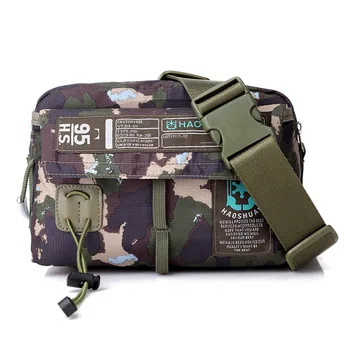 

New Multifunctional Sports Waist Pack Fashion Outdoor Running Chest Bag Men's Camouflage Tactical Shoulder Crossbody Bag