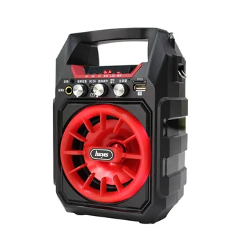 

K9 Flash Light Wireless Bluetooth Speaker Mini Subwoofer Outdoor Portable Portable Audio Square Dance High Power