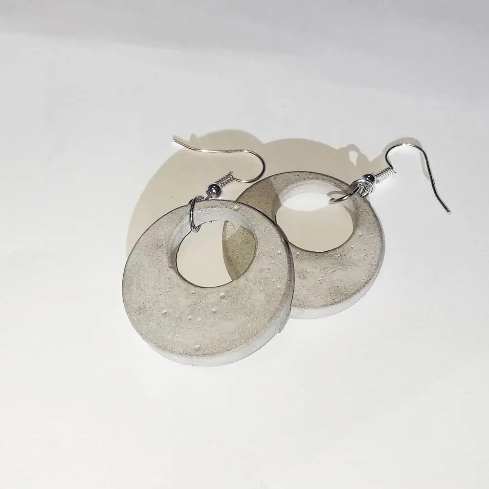 Ожерелье кулон бетонные формы ювелирные украшения сделай сам капли смолы формы креативный цемент кулон формы